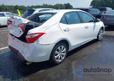 2015 Toyota Corolla S из США, поврежденный, VIN 5YFBURHE5FP256943